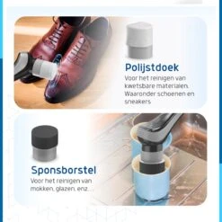 Qualitics Elektrische Schoonmaakborstel - Roterende Polijstmachine - Schrobborstel - Poetsmachine - Vloerreiniger Met 10 Opzetstukken 11 Qualitics Elektrische Schoonmaakborstel - Roterende Polijstmachine - Schrobborstel - Poetsmachine - Vloerreiniger Met 10 Opzetstukken -Winkel Voor Schoonmaakartikelen 1200x1200 1699