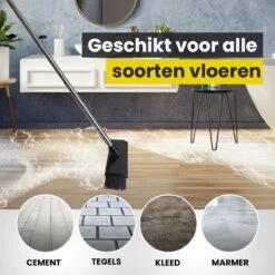 Schrobbezem Zwart Luiwagen Met Steel 120cm - Tuinbezem Straatbezem - Schoonmaak Schrobber Kunststof Harde Bezem - Schrobborstel En Schuurborstel -Winkel Voor Schoonmaakartikelen 1200x1200 1710