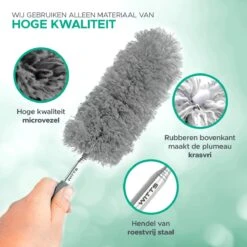 WITTS Telescopische Plumeau - Ragebol – Uitschuifbaar - Grijs -Winkel Voor Schoonmaakartikelen 1200x1200 1767