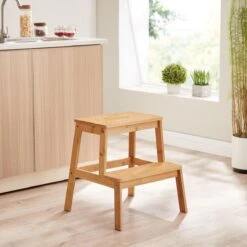 ACAZA Krukje In 2 Niveaus - Houten Opstapje - Bruin 4 ACAZA Krukje In 2 Niveaus - Houten Opstapje - Bruin -Winkel Voor Schoonmaakartikelen 1200x1200 1828