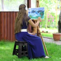 Buxibo - Kruk - Krukje - Keukentrap - Keukentrapje - Opvouwbaar Trapje - Keuken/Badkamer/Schuur Trapje - 29 X 24 X 40cm 10 Buxibo - Kruk - Krukje - Keukentrap - Keukentrapje - Opvouwbaar Trapje - Keuken/Badkamer/Schuur Trapje - 29 X 24 X 40cm -Winkel Voor Schoonmaakartikelen 1200x1200 1833