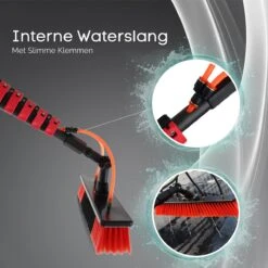 Merkloos Telescoopsteel Ramenwassen 4,6M - Met Borstel & Waterdoorvoer - Voor Ramen - Watertoevoer - Borstel -Winkel Voor Schoonmaakartikelen 1200x1200 1857