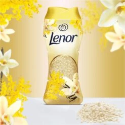 Lenor Vanille En Mimosabloesem Parels - In-Wash Geurbooster - Voordeelverpakking 6 X 15 Wasbeurten -Winkel Voor Schoonmaakartikelen 1200x1200 417