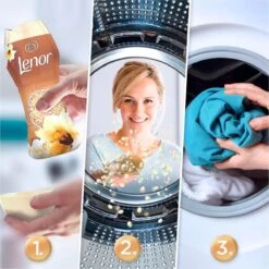 Lenor Geurbooster Gouden Orchidee - Geurparels - 6x16 Wasbeurten - Voordeelverpakking -Winkel Voor Schoonmaakartikelen 1200x1200 420