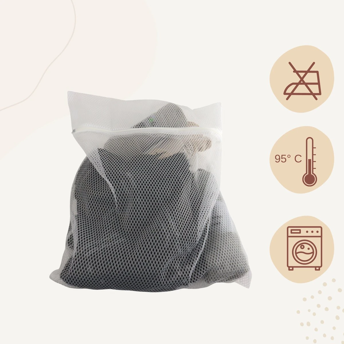 Orange85 Waszakken - 2 stuks - Ritssluiting - Wit - 50x40 cm - Polyester Orange85 Waszakken - 2 Stuks - Ritssluiting - Wit - 50x40 Cm - Polyester -Winkel Voor Schoonmaakartikelen 1200x1200 459