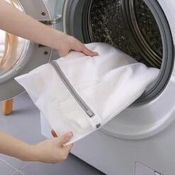 Merkloos Waszak 4 Delig - 1x Groot (50x60 Cm) - 1x Middel ( 40x50cm) - 1x Normaal (30x40cm) - 1x BH (17x15cm) -Winkel Voor Schoonmaakartikelen 1200x1200 487