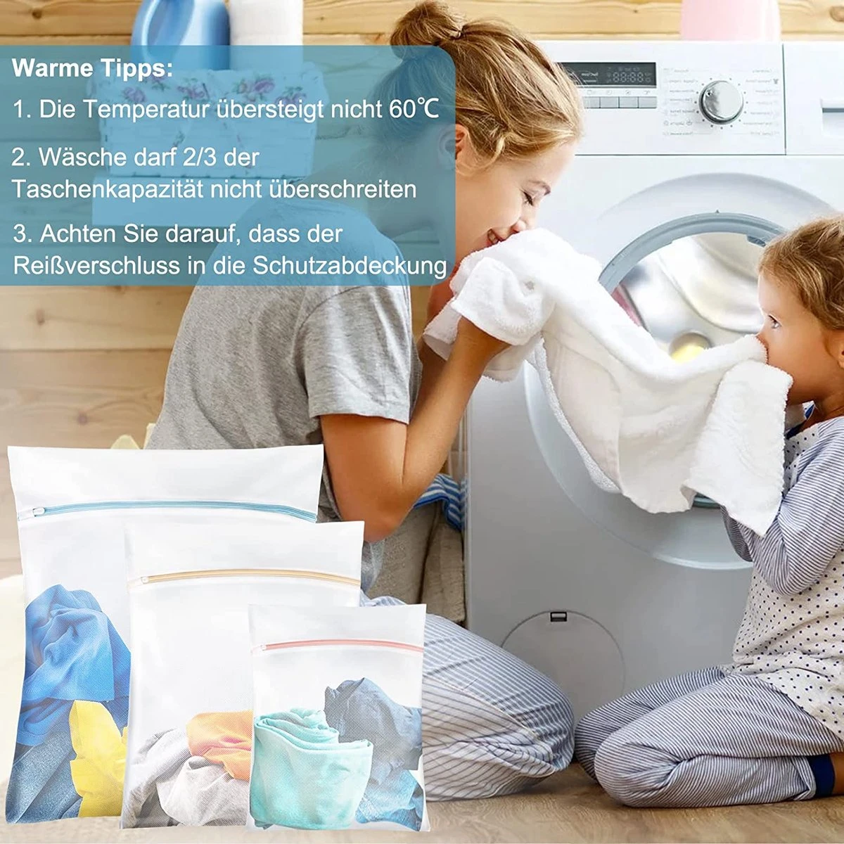 BOTC Waszakken - Wasnetten - Set van 5 - Bescherm je Wasgoed en Wasmachine - Transparant BOTC Waszakken - Wasnetten - Set Van 5 - Bescherm Je Wasgoed En Wasmachine - Transparant -Winkel Voor Schoonmaakartikelen 1200x1200 514