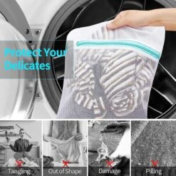 BOTC Waszakken - Wasnetten - Set Van 5 - Bescherm Je Wasgoed En Wasmachine - Transparant 12 BOTC Waszakken - Wasnetten - Set Van 5 - Bescherm Je Wasgoed En Wasmachine - Transparant -Winkel Voor Schoonmaakartikelen 1200x1200 515