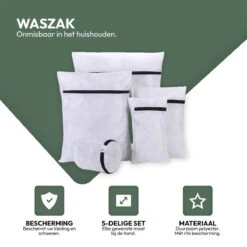 STACK Waszakken | Set Van 5 Waszakjes Met Rits - Waszak - Wasnet - Kledingzakjes - BH Was Zakjes - Laundry Bag Set Voor Ondergoed - Kleding - Delicaat Wasgoed - Wasmachine Zakjes - Wasgoed 7 STACK Waszakken | Set Van 5 Waszakjes Met Rits - Waszak - Wasnet - Kledingzakjes - BH Was Zakjes - Laundry Bag Set Voor Ondergoed - Kleding - Delicaat Wasgoed - Wasmachine Zakjes - Wasgoed -Winkel Voor Schoonmaakartikelen 1200x1200 526