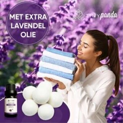 Merkloos Droger Ballen XL 6 Stuks Inclusief Lavendelolie – Zero Waste Dryer Balls - Duurzaam – Wasverzachter – Herbruikbare Drogerballen – Droogt De Was Sneller – Tiny Panda 9 Merkloos Droger Ballen XL 6 Stuks Inclusief Lavendelolie – Zero Waste Dryer Balls - Duurzaam – Wasverzachter – Herbruikbare Drogerballen – Droogt De Was Sneller – Tiny Panda -Winkel Voor Schoonmaakartikelen 1200x1200 536