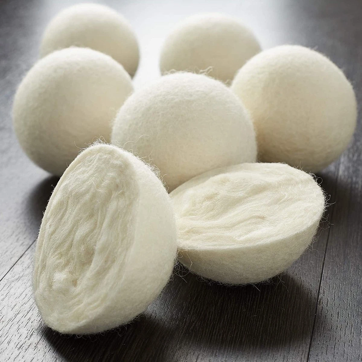 Droger Ballen XL 6 stuks inclusief lavendelolie – Zero waste Dryer Balls - Duurzaam – Wasverzachter – Herbruikbare Drogerballen – Droogt de was sneller – Tiny Panda Merkloos Droger Ballen XL 6 Stuks Inclusief Lavendelolie – Zero Waste Dryer Balls - Duurzaam – Wasverzachter – Herbruikbare Drogerballen – Droogt De Was Sneller – Tiny Panda -Winkel Voor Schoonmaakartikelen 1200x1200 537