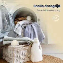 Wooly Drogerballen - 6 Wasdroger Ballen - Duurzaam - Wol - Herbruikbare Wasballen - Wasbol - Wasverzachter -Winkel Voor Schoonmaakartikelen 1200x1200 555