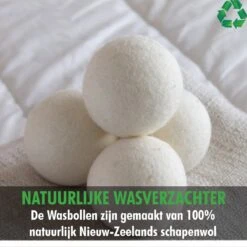 Merkloos Drogerballen Wol XL 6 Stuks - Duurzaam - Wasverzachter - Drogerbollen - Wasdrogerballen - Wasbollen -Winkel Voor Schoonmaakartikelen 1200x1200 557