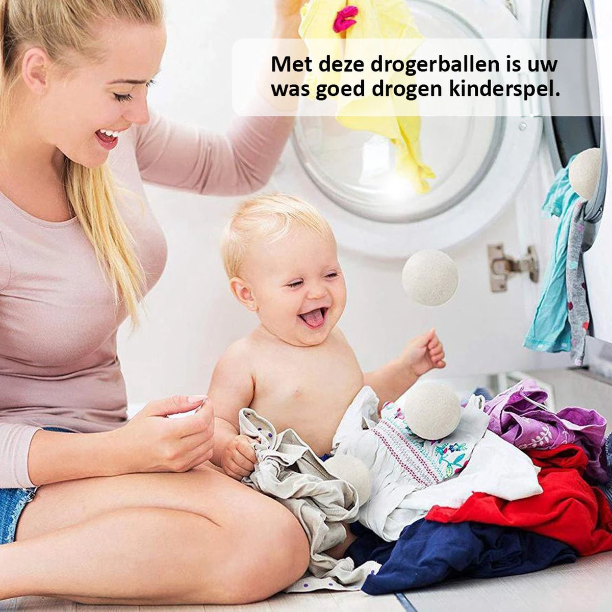 Droger Ballen Wol - Wasdroger Herbruikbare Wollen Droger Ballen - Droogballen Voor Snellere Droogtijd- Set 6 Stuks - Swilix Droger Ballen Wol - Wasdroger Herbruikbare Wollen Droger Ballen - Droogballen Voor Snellere Droogtijd- Set 6 Stuks - Swilix -Winkel Voor Schoonmaakartikelen 1200x1200 652