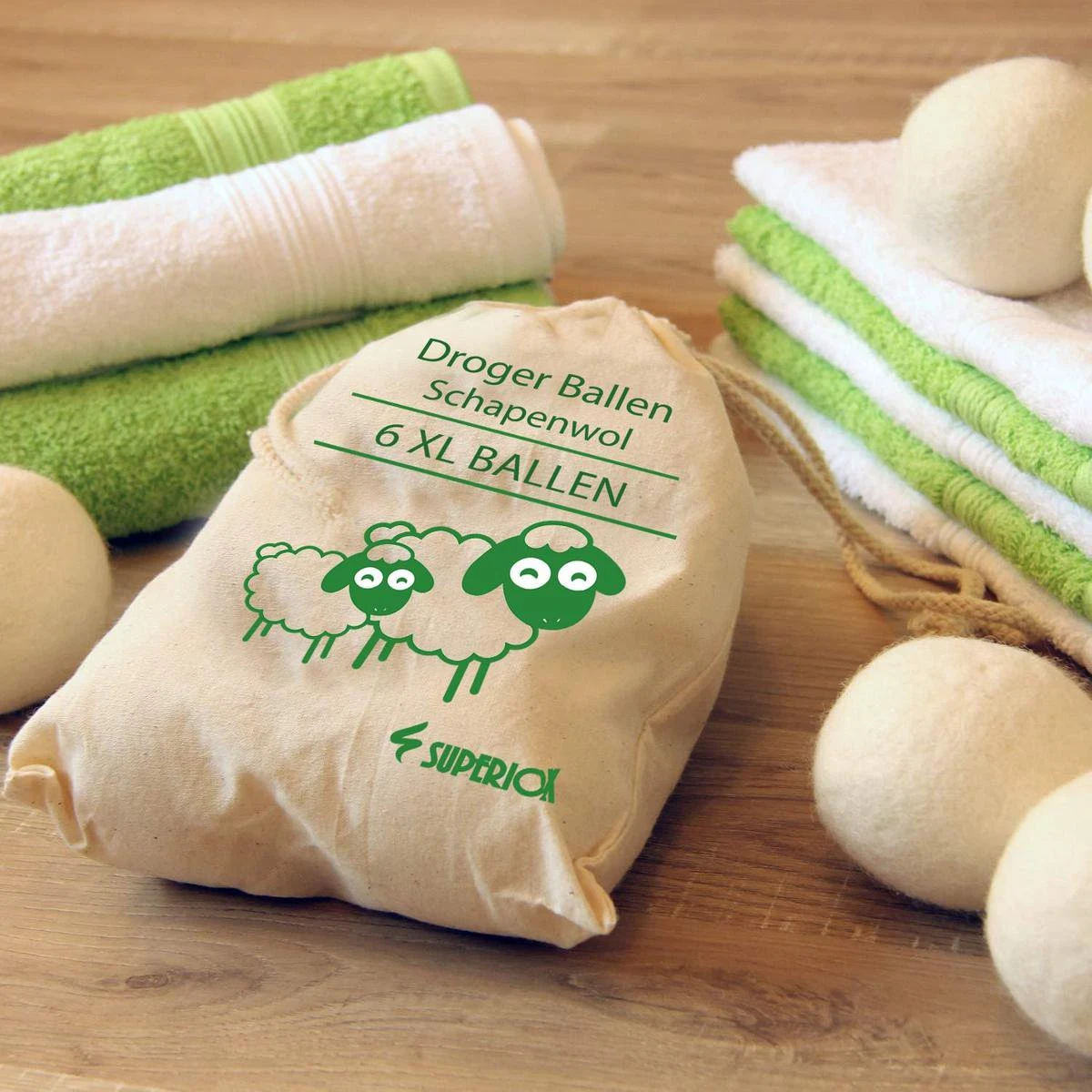 Droger Ballen Wol - Wasdroger Herbruikbare Wollen Droger Ballen - Droogballen Voor Snellere Droogtijd- Set 6 Stuks - Swilix Droger Ballen Wol - Wasdroger Herbruikbare Wollen Droger Ballen - Droogballen Voor Snellere Droogtijd- Set 6 Stuks - Swilix -Winkel Voor Schoonmaakartikelen 1200x1200 653