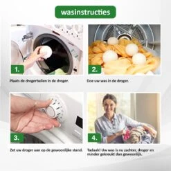 Droger Ballen Wol - Wasdroger Herbruikbare Wollen Droger Ballen - Droogballen Voor Snellere Droogtijd- Set 6 Stuks - Swilix 8 Droger Ballen Wol - Wasdroger Herbruikbare Wollen Droger Ballen - Droogballen Voor Snellere Droogtijd- Set 6 Stuks - Swilix -Winkel Voor Schoonmaakartikelen 1200x1200 655