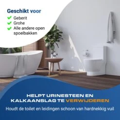 Witte Toiletblokjes Voor Inbouwreservoir Voor O.a Geberit En Grohe - 25 Stuks - Met Lavendel - Vlekvrij - Stortbakblokjes -Winkel Voor Schoonmaakartikelen 1200x1200 755