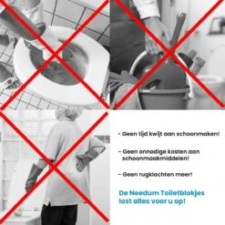Needum ® Toiletblokjes Voor Inbouwreservoirs – WC-blokjes – Toiletblokken In Een Voordeelverpakking – 30 Stuks 4 Needum ® Toiletblokjes Voor Inbouwreservoirs – WC-blokjes – Toiletblokken In Een Voordeelverpakking – 30 Stuks -Winkel Voor Schoonmaakartikelen 1200x1200 765