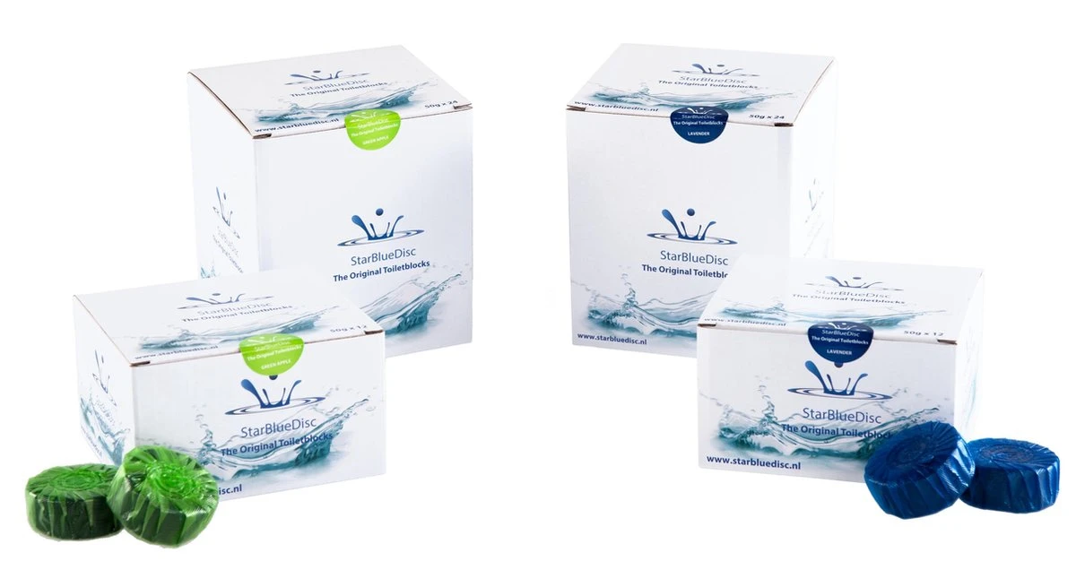StarBlueDisc 12 stuks toiletblokjes halfjaar verpakking Blauw StarBlueDisc 12 Stuks Toiletblokjes Halfjaar Verpakking Blauw -Winkel Voor Schoonmaakartikelen