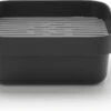 Brabantia SinkSide Afwasbak Vierkant - Met Afdruipschaal - Dark Grey -Winkel Voor Schoonmaakartikelen 1200x720