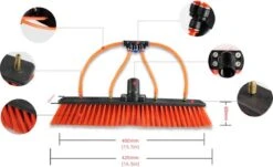 Aqua2Go Telescoopsteel 7,2 Meter - Lichtgewicht Aluminium - 40 Cm. Borstel - Ramen Wassen - Zonnepanelen -Winkel Voor Schoonmaakartikelen 1200x736 3