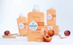 Seepje Wasverzachter - Sandelhout En Perzik – Natuurlijke Ingredienten - 4 X 30 Wasbeurten - 4 X 750ML -Winkel Voor Schoonmaakartikelen 1200x737