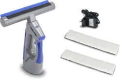 Swiss Pro+ Ruitenreiniger 3 In 1 WV 2 Blue Edition Window Vac - Ca. 120 M² - Waterzuiger - Incl. Smalle Zuigmond - Oplaadbaar - Raamwisser - Streeploos - Clicksystem - 2 Microvezeldoekjes - Met Sprayfunctie - Low Noise - Hepafilter -Winkel Voor Schoonmaakartikelen 1200x796 1