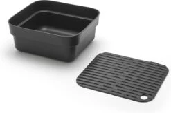 Brabantia SinkSide Afwasbak Vierkant - Met Afdruipschaal - Dark Grey 8 Brabantia SinkSide Afwasbak Vierkant - Met Afdruipschaal - Dark Grey -Winkel Voor Schoonmaakartikelen 1200x798 3