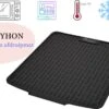 HOMYHON Afdruipmat -Afdruipmat Siliconen -Pannenonderzetter- Antislip -Hittebestendig - Aanrecht Mat -Siliconen Mat - 40 X 46 Cm - Zwart 1 HOMYHON Afdruipmat -Afdruipmat Siliconen -Pannenonderzetter- Antislip -Hittebestendig - Aanrecht Mat -Siliconen Mat - 40 X 46 Cm - Zwart -Winkel Voor Schoonmaakartikelen 1200x852 2