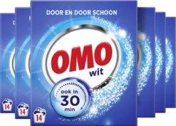 Omo Wit Waspoeder - 6 X 14 Wasbeurten - Voordeelverpakking -Winkel Voor Schoonmaakartikelen 1200x860