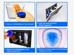 DONGOODS® Toiletblokjes Voor Inbouwreservoirs – WC-blokjes – Toiletblokken In Een Voordeelverpakking – 12 Stuks -Winkel Voor Schoonmaakartikelen 1200x893 1