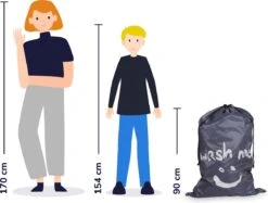 Wonair - Grote Waszak - Wash Me - Wastas - 60x90cm - Grijs - Met Trekkoord 6 Wonair - Grote Waszak - Wash Me - Wastas - 60x90cm - Grijs - Met Trekkoord -Winkel Voor Schoonmaakartikelen 1200x909