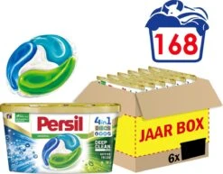 Persil® Persil 4in1 Discs Universal Wascapsules - Wasmiddel Capsules - Voordeelverpakking - 6 X 28 Wasbeurten -Winkel Voor Schoonmaakartikelen 1200x937