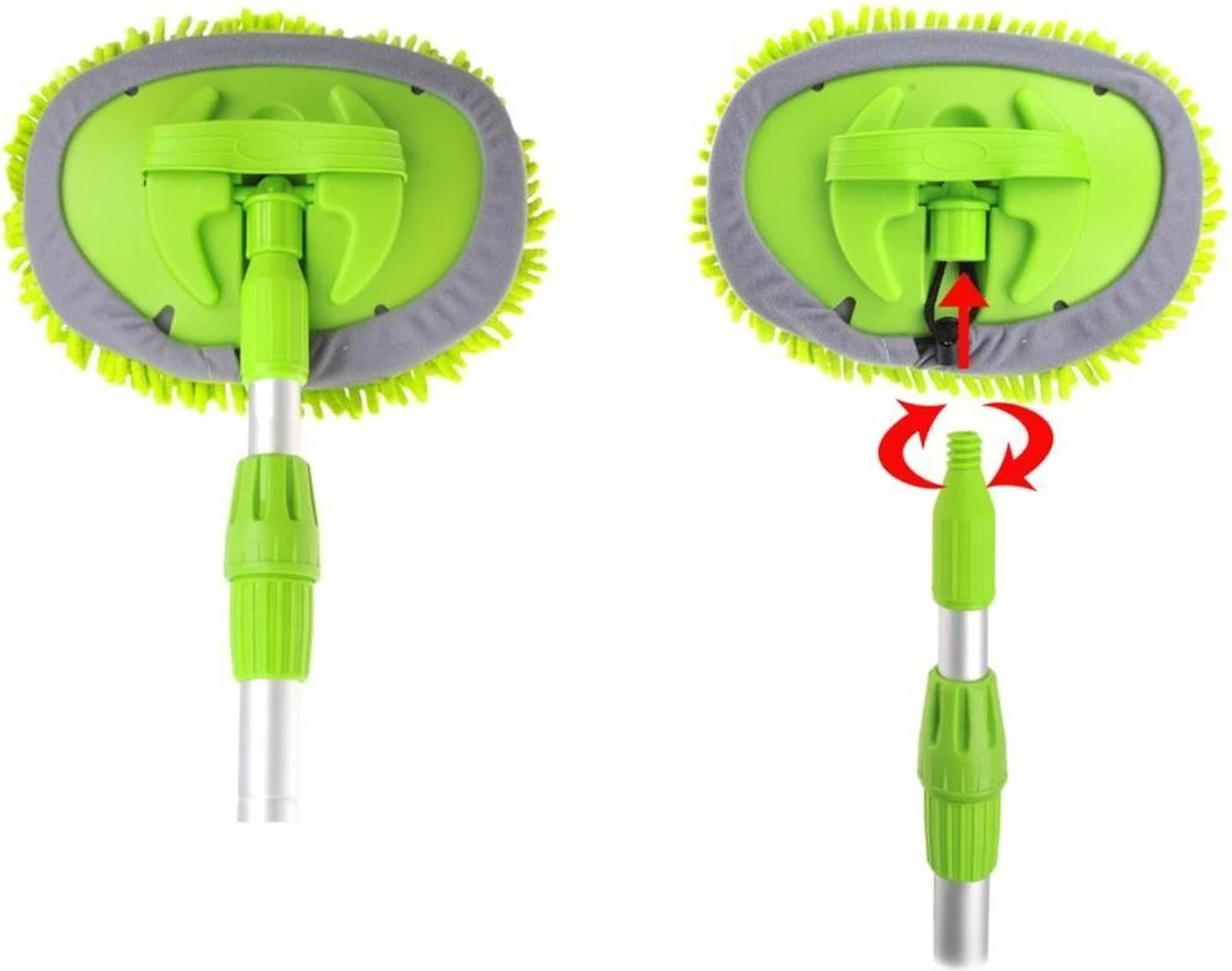 Pro Plus Wasborstel Chenille - Telescopische Steel - Uitschuifbaar tot 2.50 meter PROPLUS Pro Plus Wasborstel Chenille - Telescopische Steel - Uitschuifbaar Tot 2.50 Meter -Winkel Voor Schoonmaakartikelen