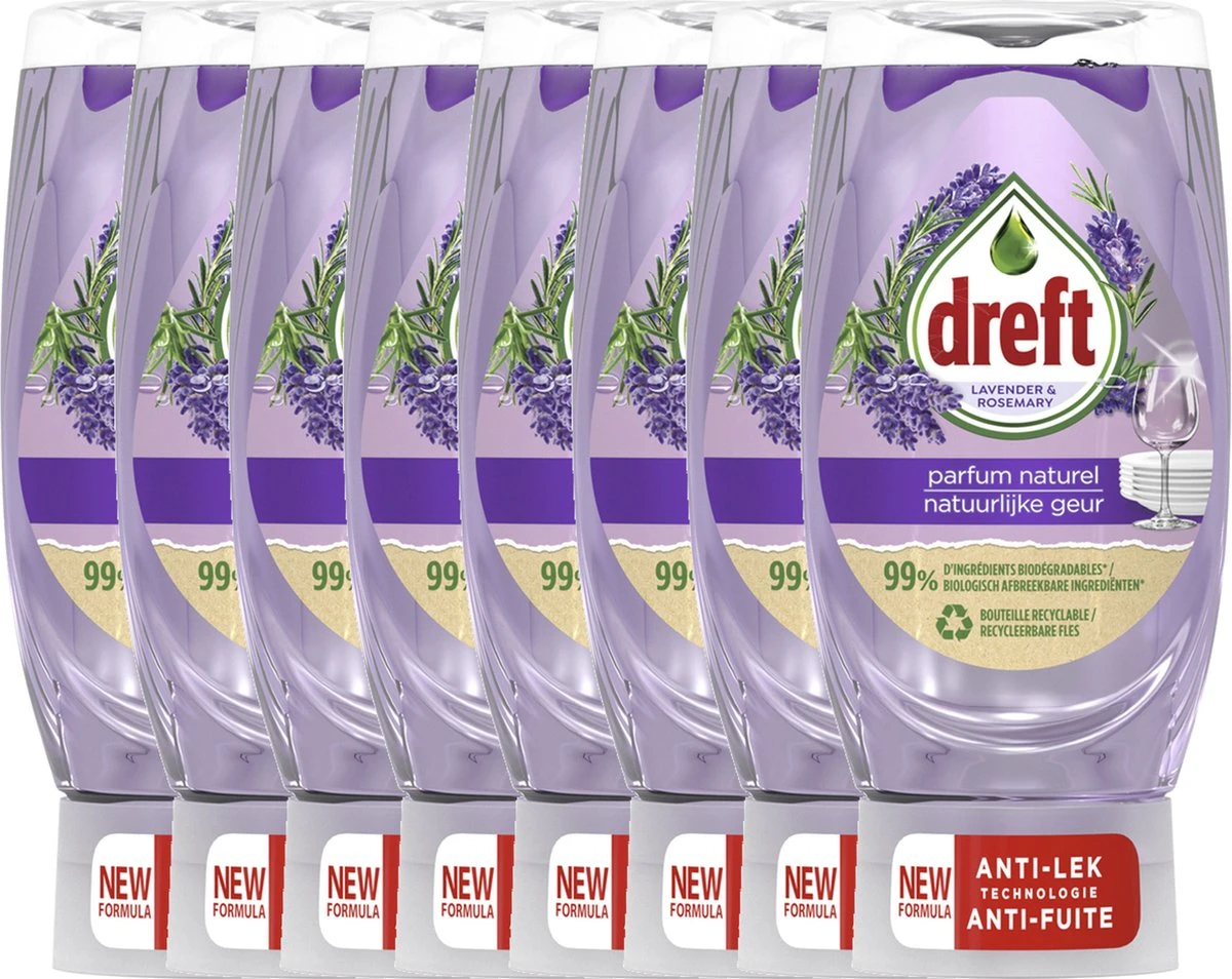 Dreft Natuurlijke Geur - Afwasmiddel - Lavendel & Rozemarijn - Ondersteboven Fles - Voordeelverpakking 8 x 370 ml Dreft Natuurlijke Geur - Afwasmiddel - Lavendel & Rozemarijn - Ondersteboven Fles - Voordeelverpakking 8 X 370 Ml -Winkel Voor Schoonmaakartikelen 1200x954 1