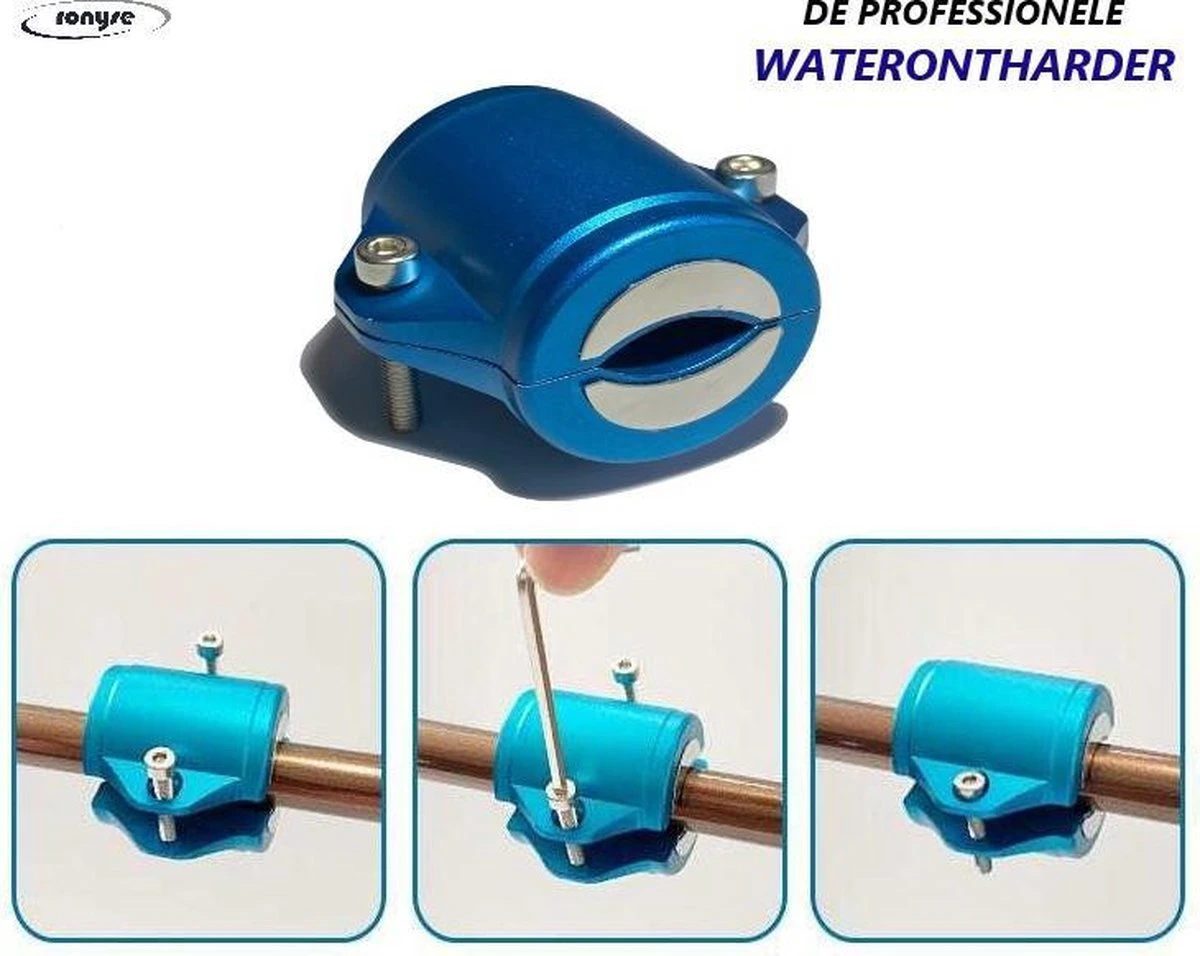 Magnetische Waterontharder - Professionele Waterontharder magneet - Waterontkalker waterleiding - Blauw - Anti Kalk Magnetische Waterontharder - Professionele Waterontharder Magneet - Waterontkalker Waterleiding - Blauw - Anti Kalk -Winkel Voor Schoonmaakartikelen