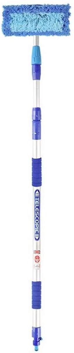 Pro Plus Wasborstel - Heavy Duty - Telescopische Steel - Uitschuifbaar tot 3 meter PROPLUS Pro Plus Wasborstel - Heavy Duty - Telescopische Steel - Uitschuifbaar Tot 3 Meter -Winkel Voor Schoonmaakartikelen