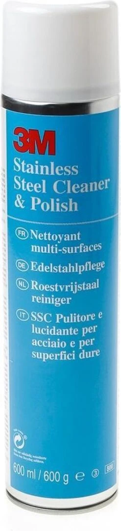 3M RVS Reiniger - 600 Ml 6 3M RVS Reiniger - 600 Ml -Winkel Voor Schoonmaakartikelen 275x1200