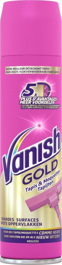 Vanish Gold Mousse Voor Tapijt Vlekkenverwijderaar - 600 Ml 7 Vanish Gold Mousse Voor Tapijt Vlekkenverwijderaar - 600 Ml -Winkel Voor Schoonmaakartikelen 284x1200