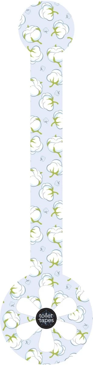 Toilet Tapes - Clean Cotton - voordeelverpakking - 14 stuks Toilet Tapes - Clean Cotton - Voordeelverpakking - 14 Stuks -Winkel Voor Schoonmaakartikelen
