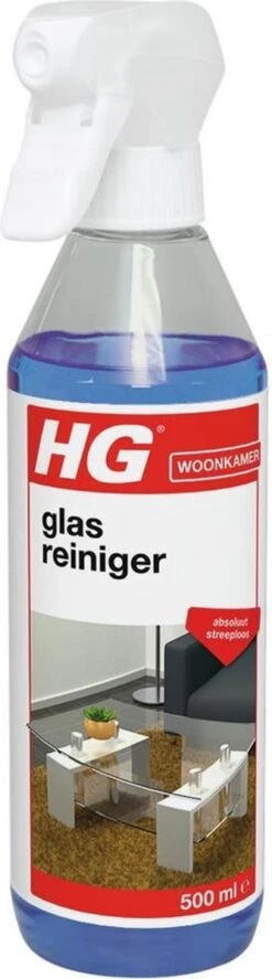 HG Glasreiniger - 500ml - 100% Streeploze Glans - Snel Droog -Winkel Voor Schoonmaakartikelen 334x1200 6