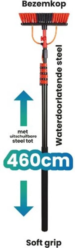 Chimb Telescopische Wasborstel - Uitschuifbare Waterborstel - Ramenwassen - 4,6 Meter - Met Zeepdispenser 8 Chimb Telescopische Wasborstel - Uitschuifbare Waterborstel - Ramenwassen - 4,6 Meter - Met Zeepdispenser -Winkel Voor Schoonmaakartikelen 366x1200