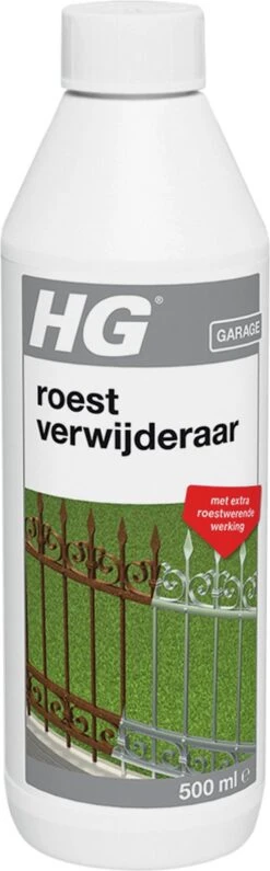 HG Roestverwijderaar - 500 Ml - Verwijdert Roest Zonder Schuren - Roestwerende Werking -Winkel Voor Schoonmaakartikelen 373x1200 3