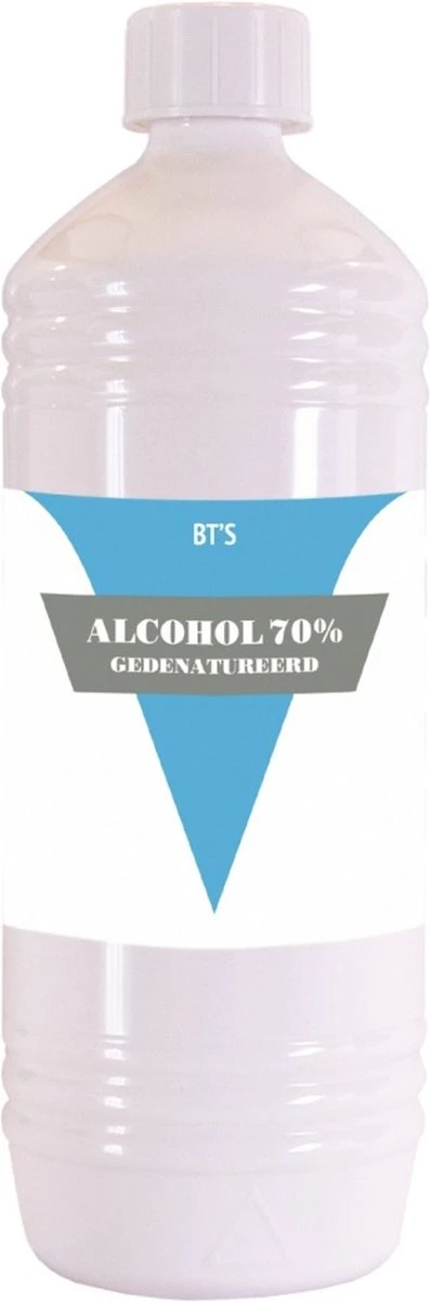 BTS 70% Gedenatureerde Alcohol 1000ML BTS 70% Gedenatureerde Alcohol 1000ML -Winkel Voor Schoonmaakartikelen 397x1200 2