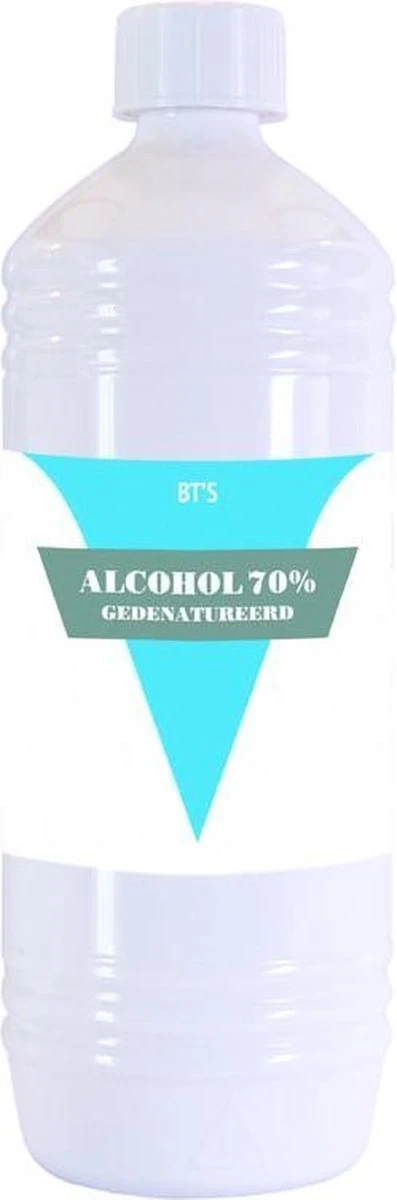 BTS 70% Gedenatureerde Alcohol 1000ML BTS 70% Gedenatureerde Alcohol 1000ML -Winkel Voor Schoonmaakartikelen 397x1200 3