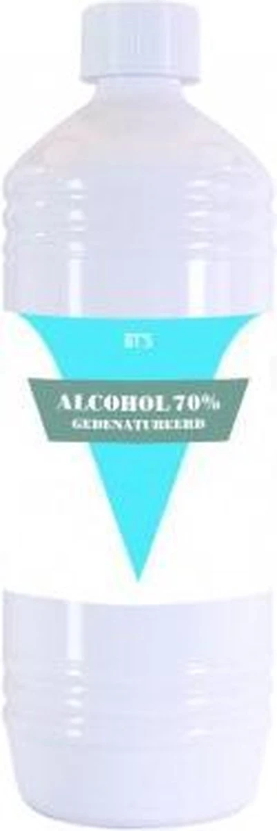 BTS 70% Gedenatureerde Alcohol 1000ML BTS 70% Gedenatureerde Alcohol 1000ML -Winkel Voor Schoonmaakartikelen 401x1200 3
