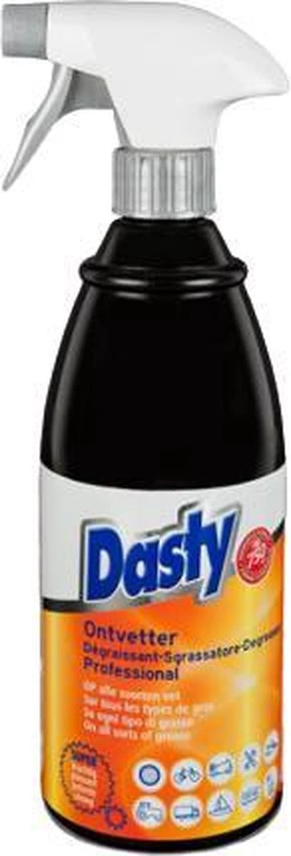 Dasty Professional Ontvetter | Superkrachtige Ontvetter | Dégraissant |Insectenverwijderpaar | Krachtig tegen vet en smeerolie | 750 ML Dasty Professional Ontvetter | Superkrachtige Ontvetter | Dégraissant |Insectenverwijderpaar | Krachtig Tegen Vet En Smeerolie | 750 ML -Winkel Voor Schoonmaakartikelen