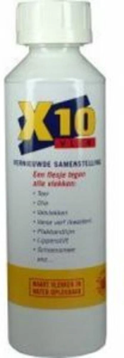 X10 Vlekken - 250 ml - Vlekverwijderaar X10 Vlekken - 250 Ml - Vlekverwijderaar -Winkel Voor Schoonmaakartikelen 416x1200 3