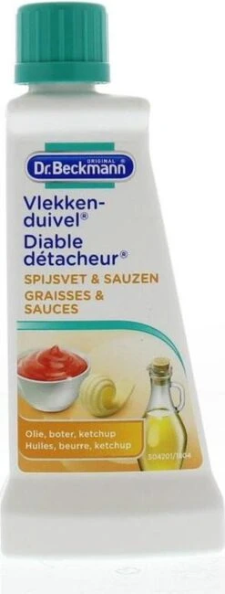 Dr. Beckmann Vlekkenduivel Spijsvet & Sauzen 50 Ml -Winkel Voor Schoonmaakartikelen 456x1200 2