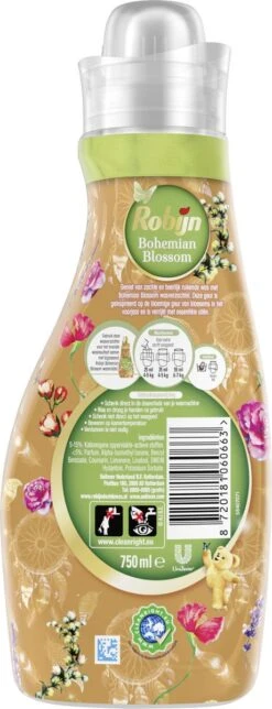 Robijn Collections Bohemian Blossom Wasverzachter - 8 X 30 Wasbeurten - Voordeelverpakking 4 Robijn Collections Bohemian Blossom Wasverzachter - 8 X 30 Wasbeurten - Voordeelverpakking -Winkel Voor Schoonmaakartikelen 460x1200 1